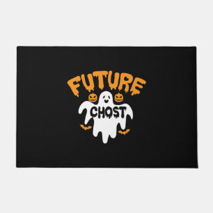 Halloween Future Chost Birthday Doormat