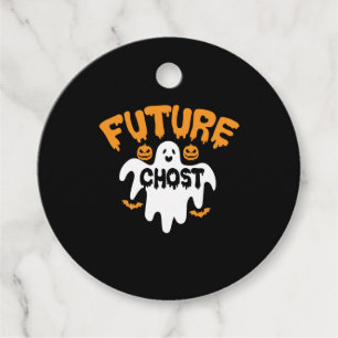 Halloween Future Chost Birthday Favour Tags