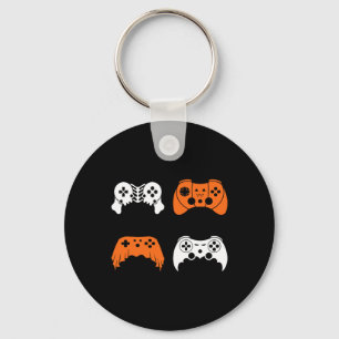 Halloween Gaming Controller Gamer Video Game Contr Keychain