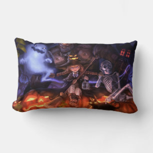 Halloween Gang Lumbar Pillow