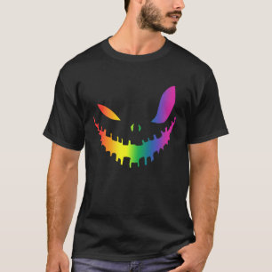 Halloween Gay Lesbians Pride Pumpkin LGBT Pride T-Shirt