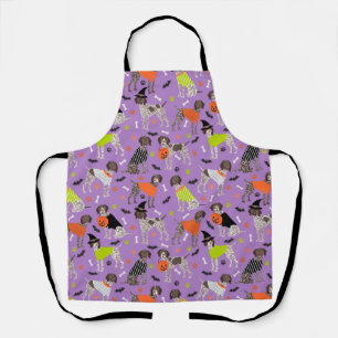 Halloween German Shorthaired Pointer Apron