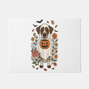 Halloween German Shorthaired Pointer Doormat