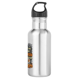 Halloween Get It Spooky Tree Pumpkins Bats Spiderw 532 Ml Water Bottle