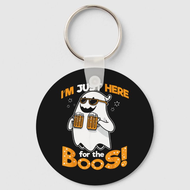 Halloween Ghos Keychain (Front)