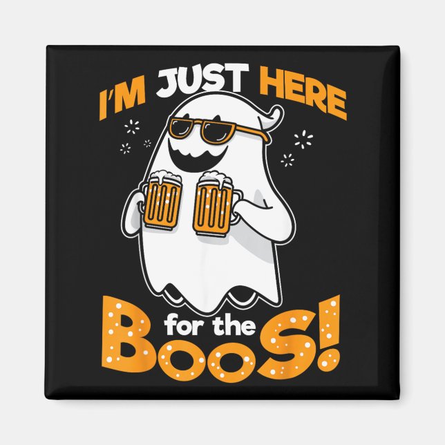 Halloween Ghos Magnet (Front)