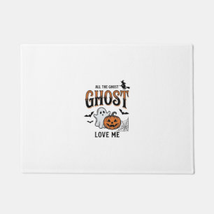 Halloween Ghost All The Ghost Love Me Funny Vintag Doormat