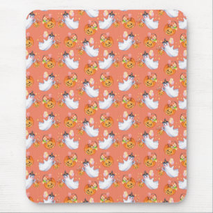 Halloween ghost and sweets seamless pattern tank t mouse pad