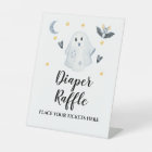Halloween Ghost Baby Shower Diaper Raffle