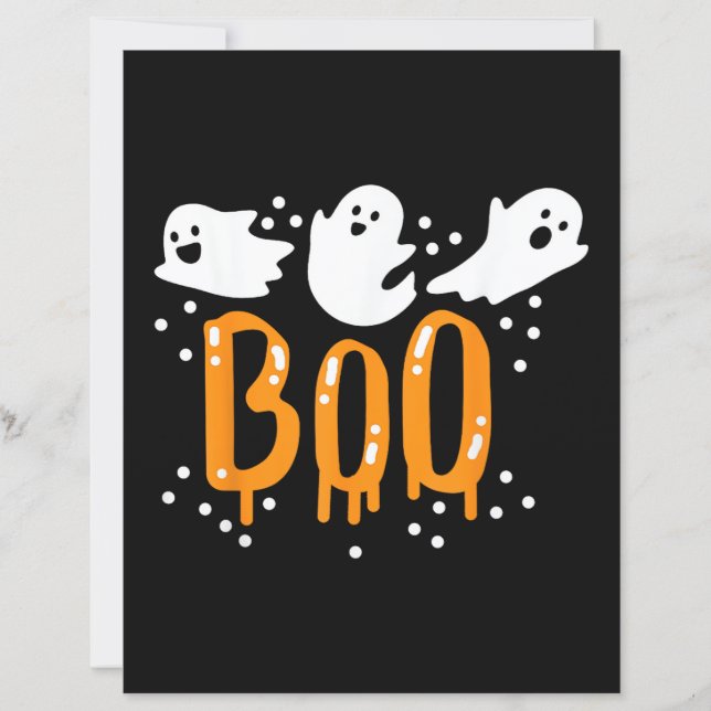 Halloween Ghost Boo Cute (Front)