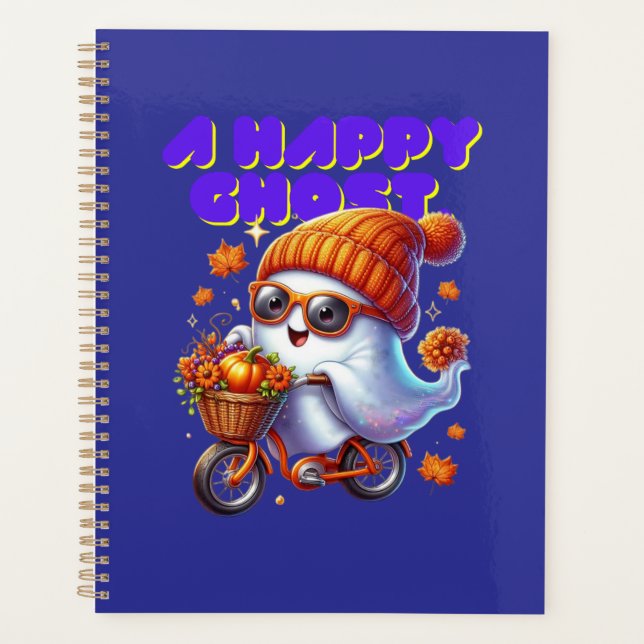 Halloween Ghost Boo Planner 2024 (Front)