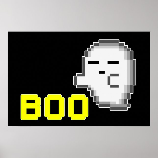 HALLOWEEN GHOST - BOO POSTER (Front)
