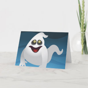 Halloween Ghost card