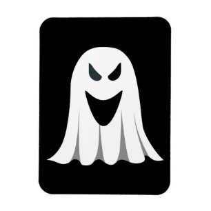 Halloween Ghost Cartoon Illustration 02 Magnet