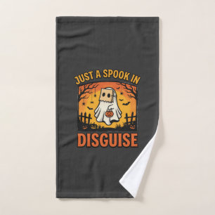Halloween Ghost Disguise Hand Towel