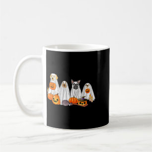 Halloween Ghost Dogs _ Halloween Cuteness Overload Coffee Mug