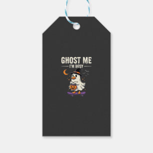 Halloween Ghost Duck Skateboard Design_1 Gift Tags