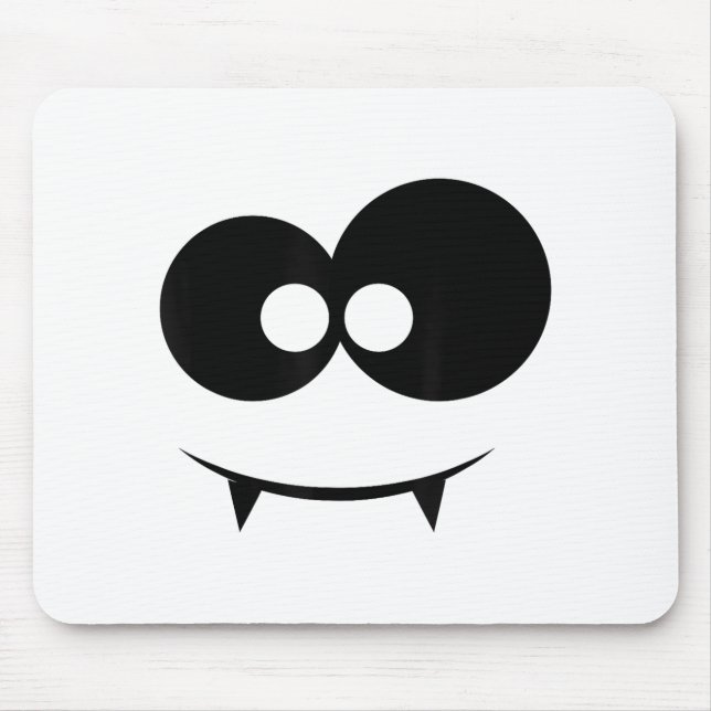 Halloween Ghost Face  Mouse Pad (Front)