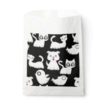 halloween ghost ferret dog black