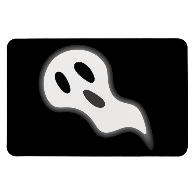 Halloween Ghost Flexible Magnet (Horizontal)