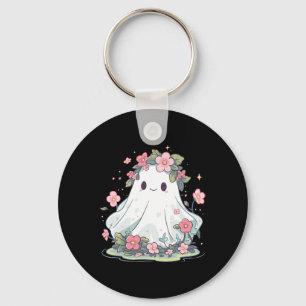 Halloween Ghost Flower Costume Women Girls Hallowe Keychain