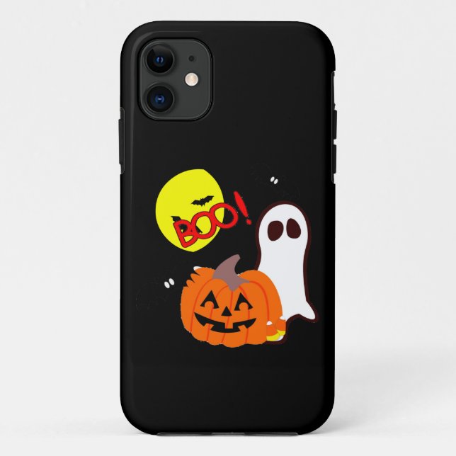 Halloween Ghost Friends Case-Mate iPhone Case (Back)
