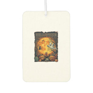 Halloween Ghost Full Moon Jack Lanterns Zombie Han Air Freshener