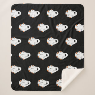 Halloween Ghost, Funny Halloween, Halloween Party Sherpa Blanket
