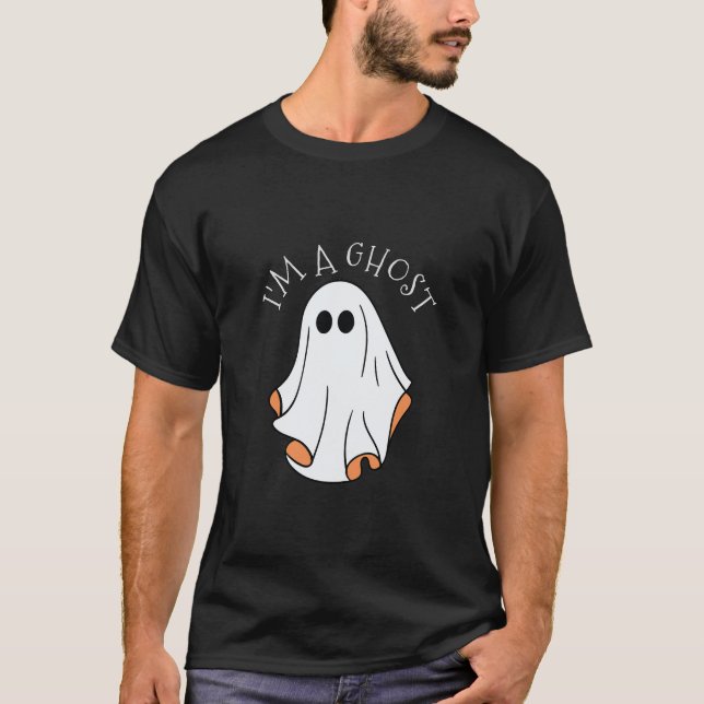 Halloween Ghost, Funny Halloween, Halloween Party  T-Shirt (Front)