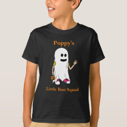 Halloween ghost girl Poppy's Little Boo T-Shirt