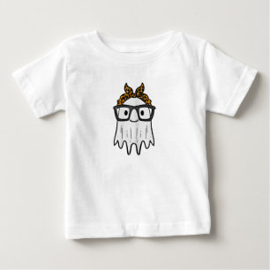 Halloween Ghost Glasses Cute Baby T-Shirt
