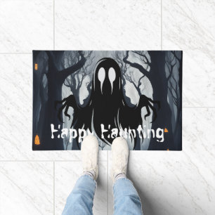 Halloween Ghost Haunted Forest Costume Party Doormat