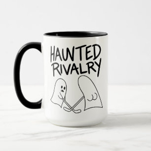 Halloween Ghost Haunted Heated Rivalry Mug