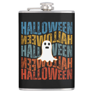 HALLOWEEN GHOST HIP FLASK