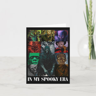 Halloween Ghost In My Spooky Era For Men Women Spo Card