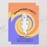 Halloween Ghost Invitation<br><div class="desc">Beautiful Halloween  ghost Invitation.  All texts and numbers are ready to be personalized.</div>