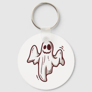 Halloween ghost   keychain
