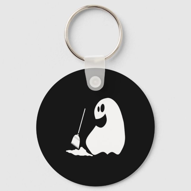 Halloween Ghost   Keychain (Front)