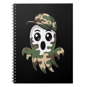 Halloween Ghost Kids Notebook