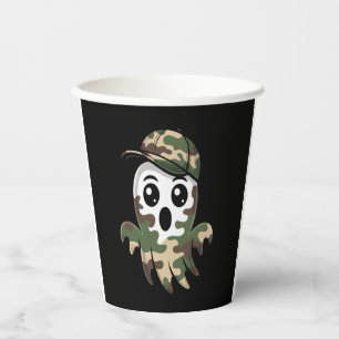Halloween Ghost Kids Paper Cups