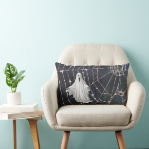 Halloween Ghost Lumbar Pillow