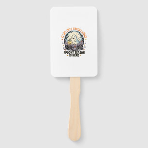 Halloween Ghost Moon Parade Hand Fan