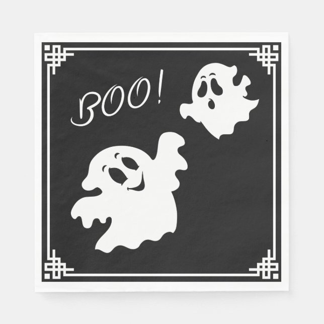 Halloween Ghost Napkin (Front)