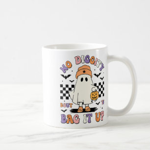 Halloween Ghost No Diggity Bout To G It Up Boy Kid Coffee Mug