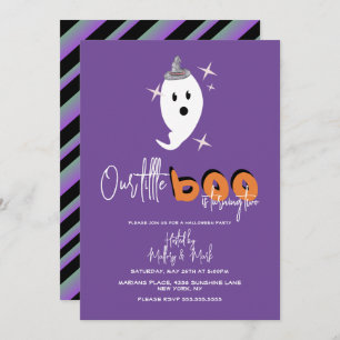 Halloween Ghost Notre Petite Invitation Boo