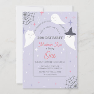 Halloween Ghost Party Arch Frame Birthday Invitation