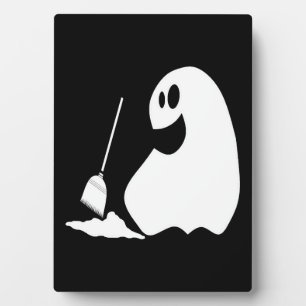 Halloween Ghost   Plaque