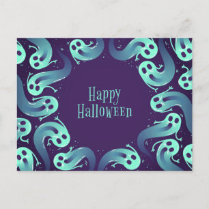 Halloween Ghost Postcard