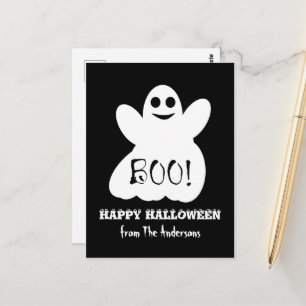 Halloween Ghost Postcard