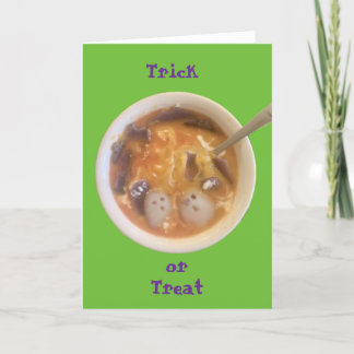 Halloween Ghost Pumpkin  Card